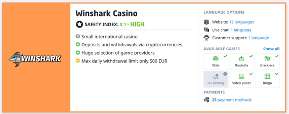 Winshark Casino
